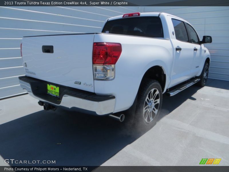 Super White / Graphite 2013 Toyota Tundra Texas Edition CrewMax 4x4
