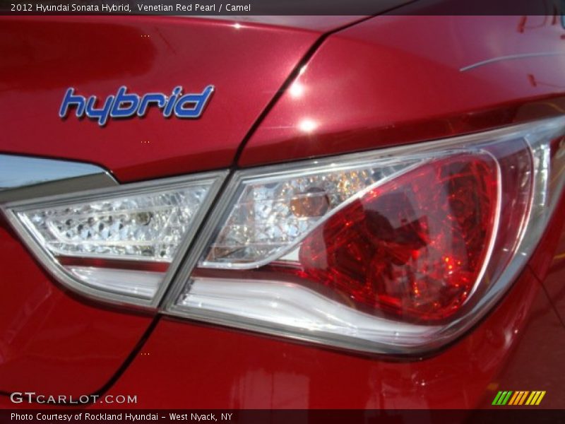 Venetian Red Pearl / Camel 2012 Hyundai Sonata Hybrid