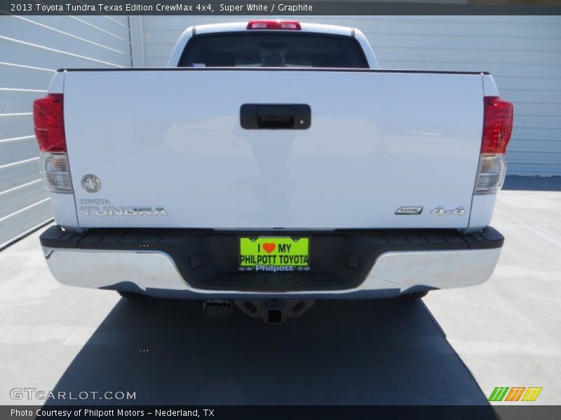 Super White / Graphite 2013 Toyota Tundra Texas Edition CrewMax 4x4