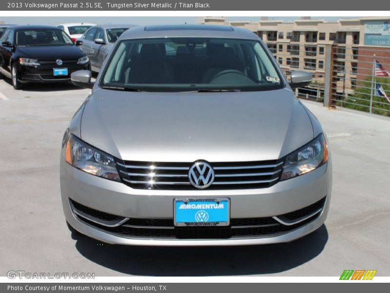 Tungsten Silver Metallic / Titan Black 2013 Volkswagen Passat 2.5L SE