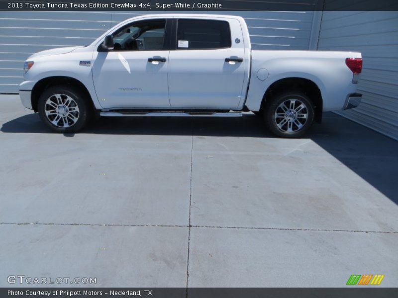 Super White / Graphite 2013 Toyota Tundra Texas Edition CrewMax 4x4