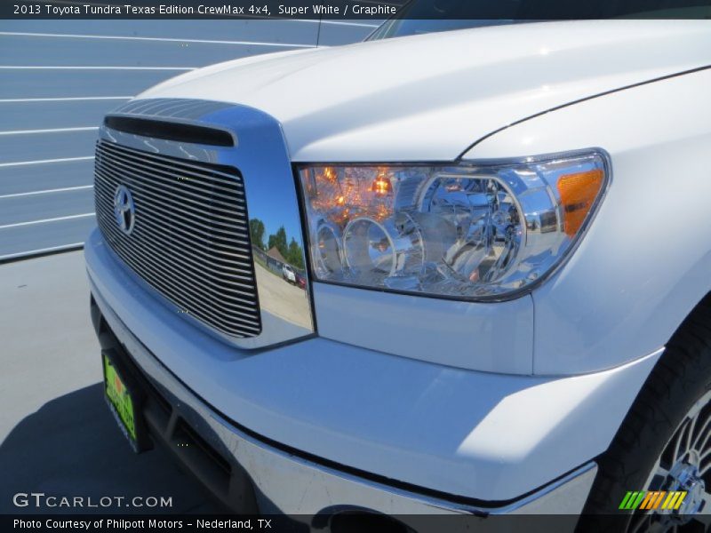 Super White / Graphite 2013 Toyota Tundra Texas Edition CrewMax 4x4