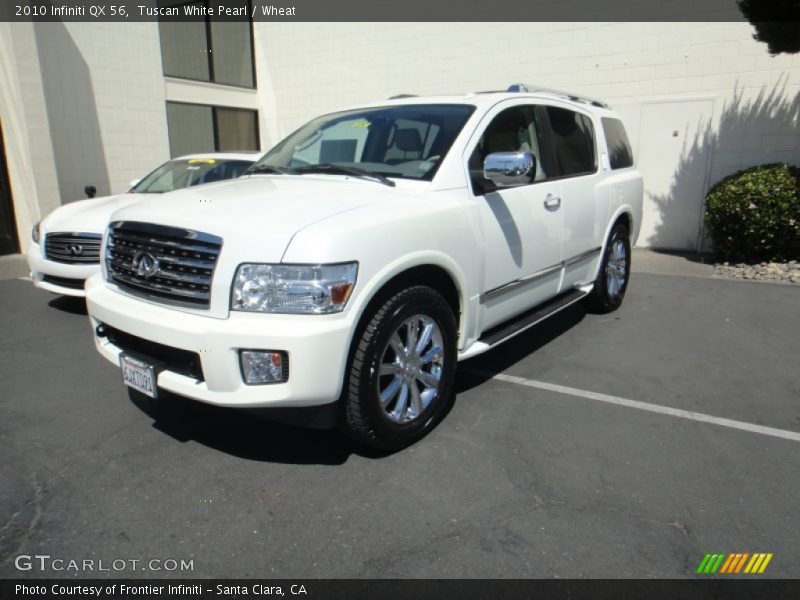 Front 3/4 View of 2010 QX 56