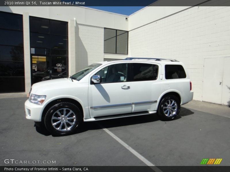  2010 QX 56 Tuscan White Pearl
