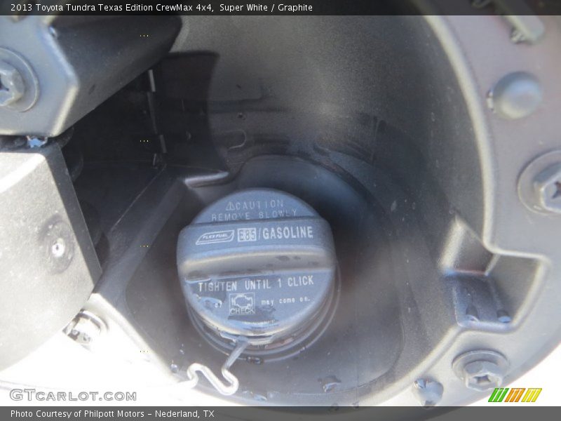 Super White / Graphite 2013 Toyota Tundra Texas Edition CrewMax 4x4