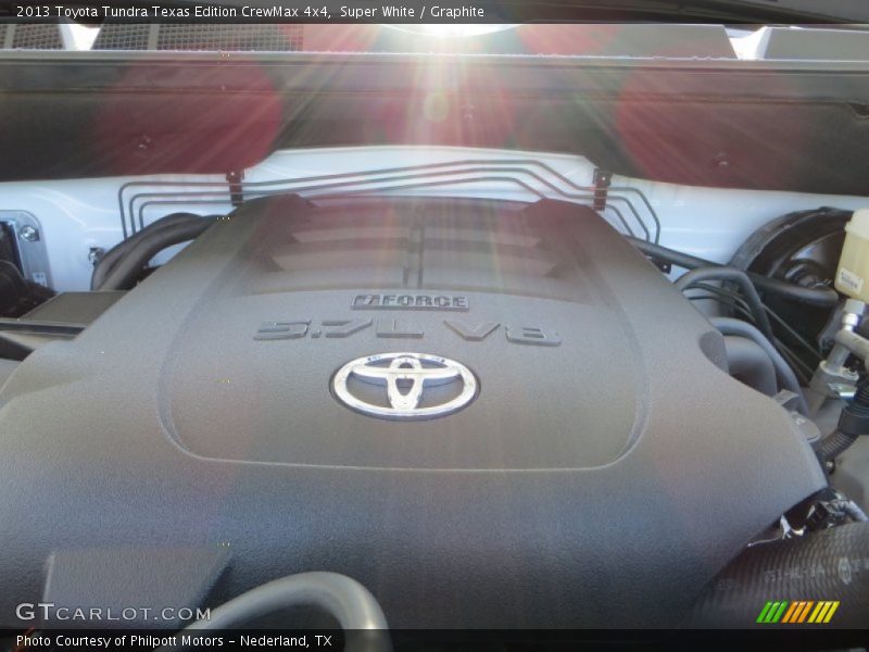 Super White / Graphite 2013 Toyota Tundra Texas Edition CrewMax 4x4