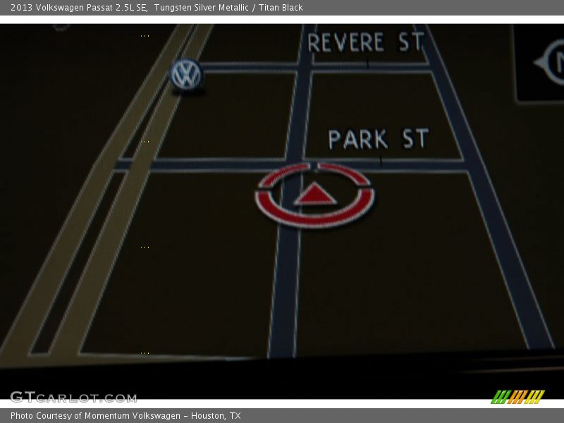 Tungsten Silver Metallic / Titan Black 2013 Volkswagen Passat 2.5L SE