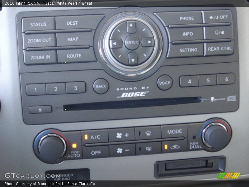Audio System of 2010 QX 56