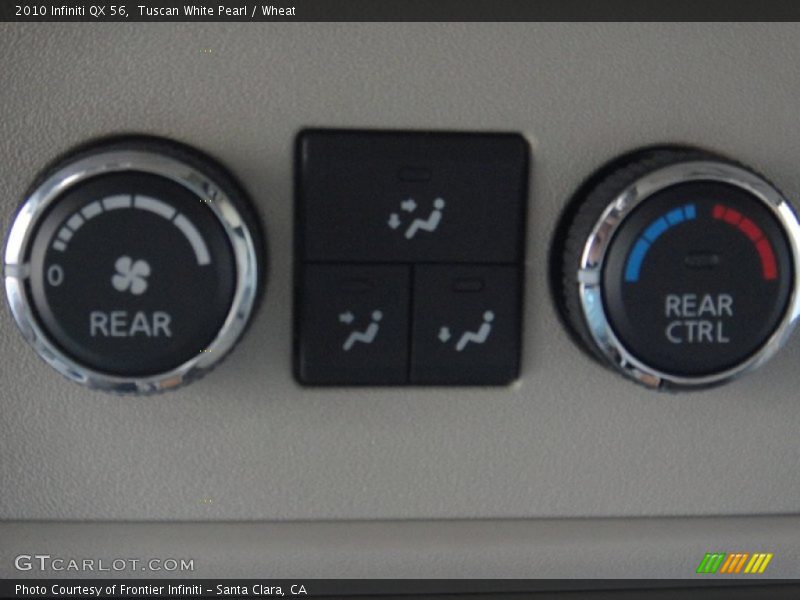 Tuscan White Pearl / Wheat 2010 Infiniti QX 56