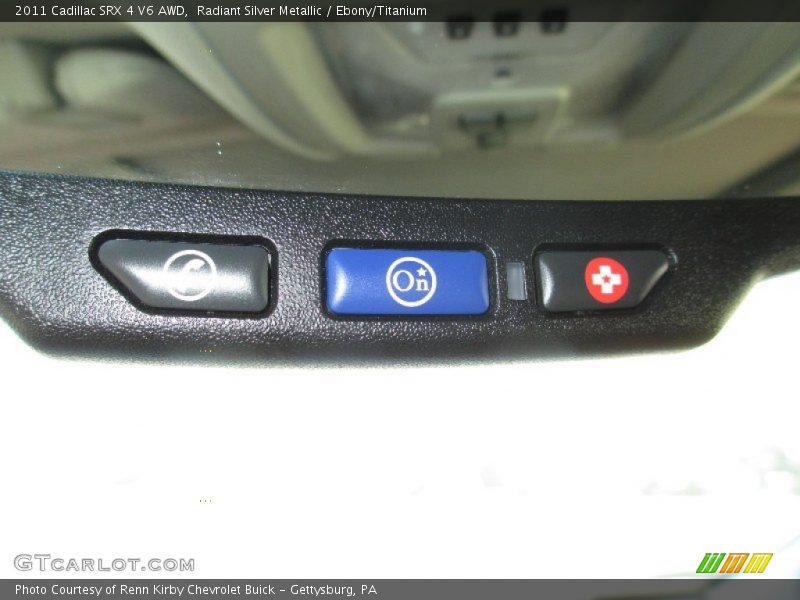 Radiant Silver Metallic / Ebony/Titanium 2011 Cadillac SRX 4 V6 AWD