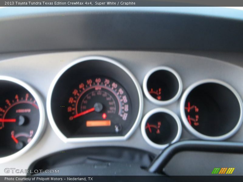 Super White / Graphite 2013 Toyota Tundra Texas Edition CrewMax 4x4