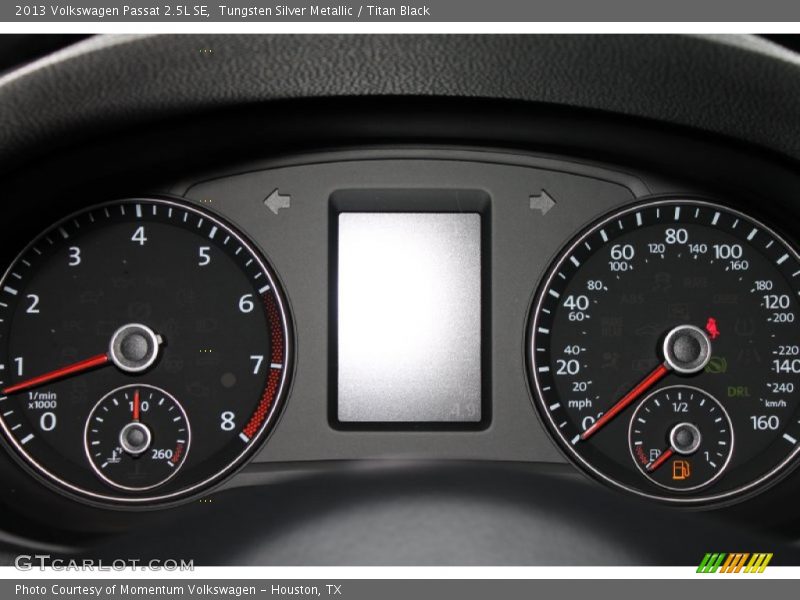 Tungsten Silver Metallic / Titan Black 2013 Volkswagen Passat 2.5L SE