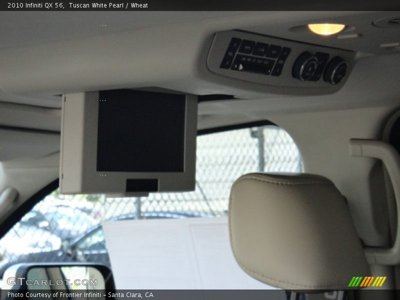 Tuscan White Pearl / Wheat 2010 Infiniti QX 56