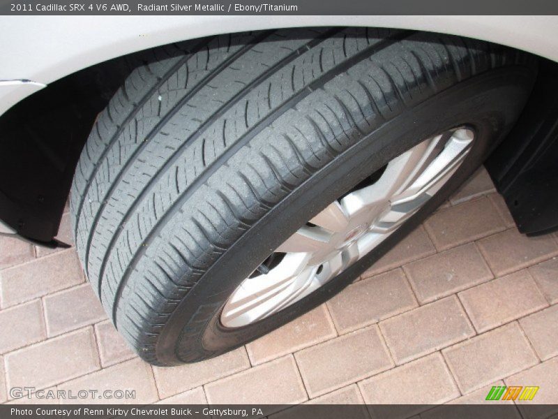 Radiant Silver Metallic / Ebony/Titanium 2011 Cadillac SRX 4 V6 AWD