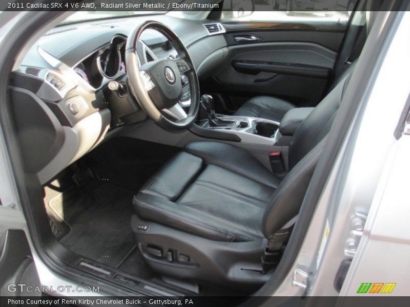 Radiant Silver Metallic / Ebony/Titanium 2011 Cadillac SRX 4 V6 AWD