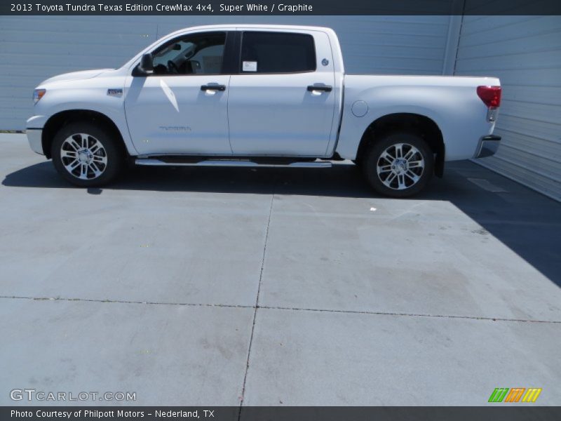 Super White / Graphite 2013 Toyota Tundra Texas Edition CrewMax 4x4