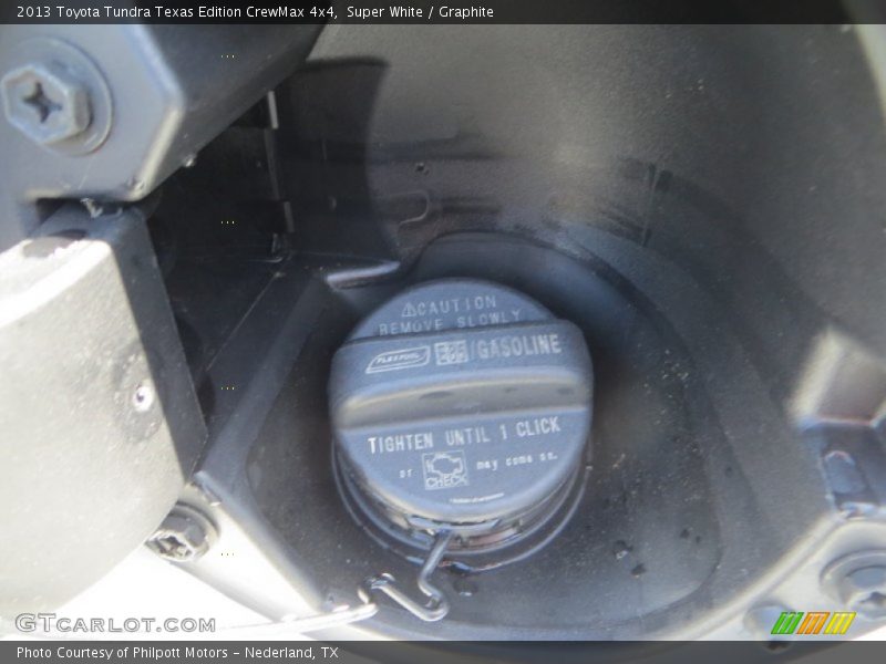 Super White / Graphite 2013 Toyota Tundra Texas Edition CrewMax 4x4
