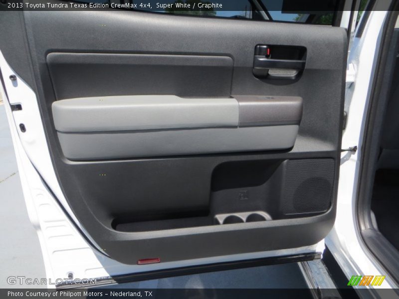 Super White / Graphite 2013 Toyota Tundra Texas Edition CrewMax 4x4