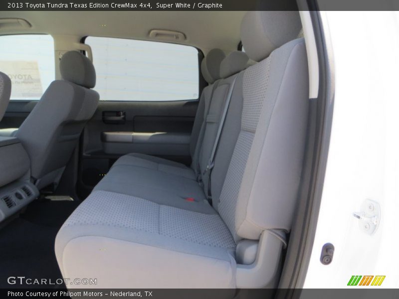 Super White / Graphite 2013 Toyota Tundra Texas Edition CrewMax 4x4