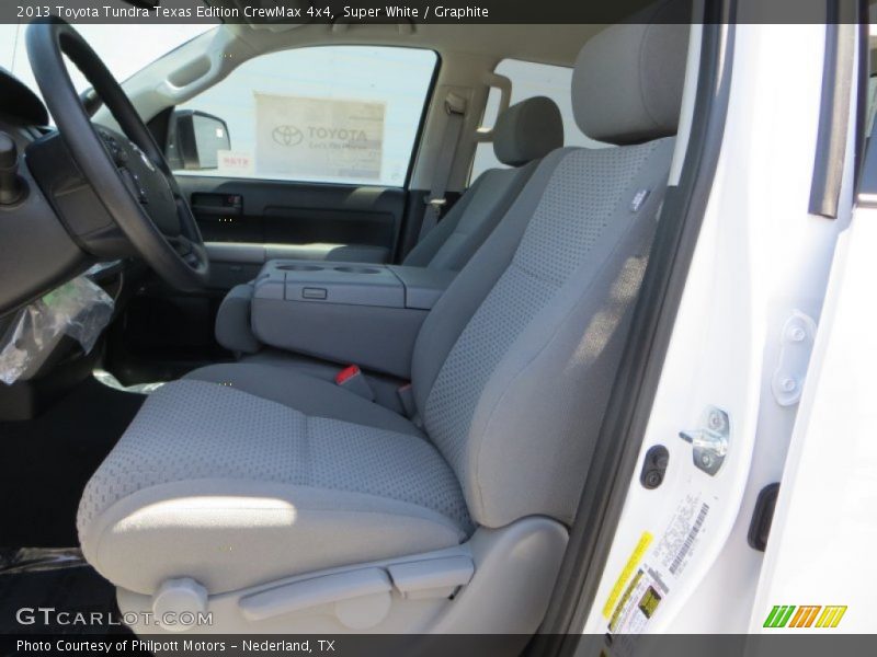 Super White / Graphite 2013 Toyota Tundra Texas Edition CrewMax 4x4