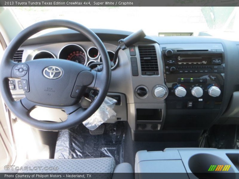 Super White / Graphite 2013 Toyota Tundra Texas Edition CrewMax 4x4