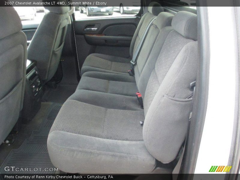 Summit White / Ebony 2007 Chevrolet Avalanche LT 4WD