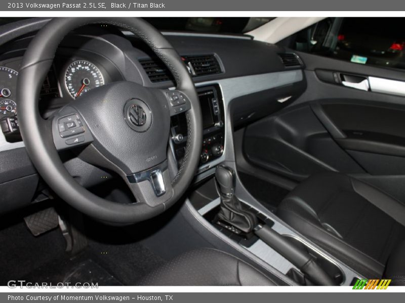 Black / Titan Black 2013 Volkswagen Passat 2.5L SE