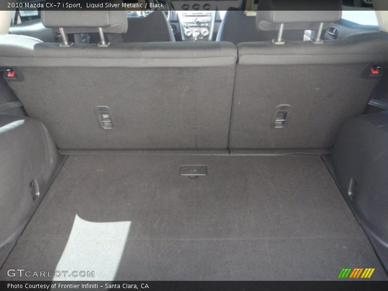 Liquid Silver Metallic / Black 2010 Mazda CX-7 i Sport