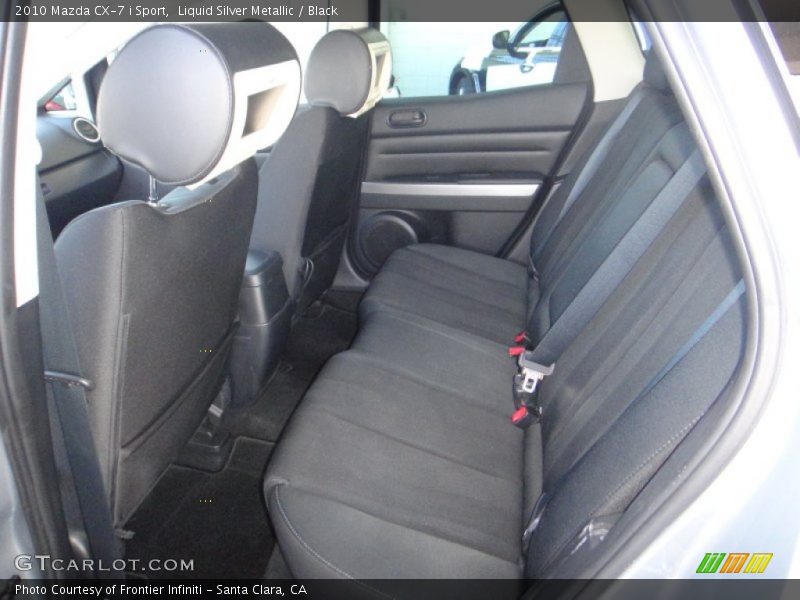 Rear Seat of 2010 CX-7 i Sport