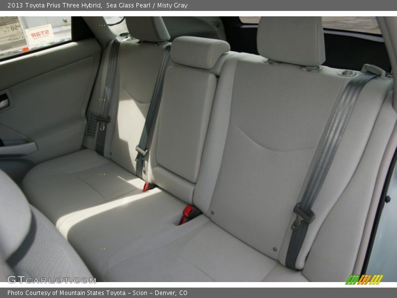 Sea Glass Pearl / Misty Gray 2013 Toyota Prius Three Hybrid