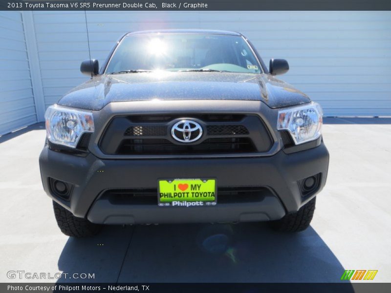 Black / Graphite 2013 Toyota Tacoma V6 SR5 Prerunner Double Cab