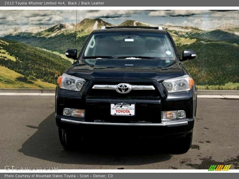 Black / Black Leather 2013 Toyota 4Runner Limited 4x4