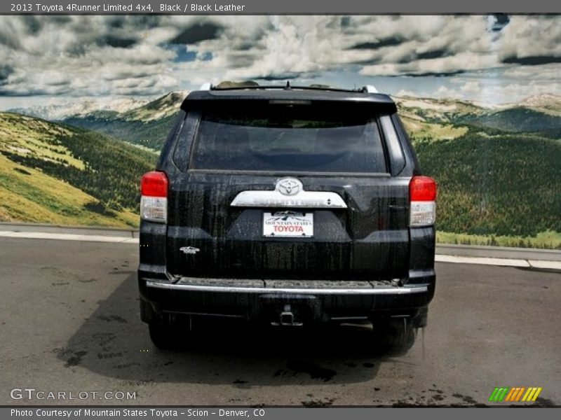 Black / Black Leather 2013 Toyota 4Runner Limited 4x4