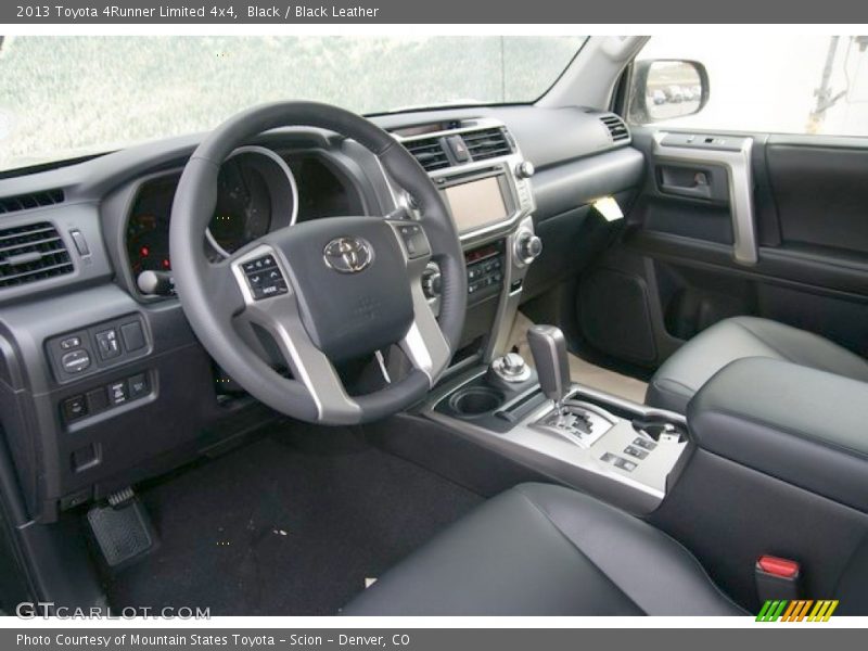 Black / Black Leather 2013 Toyota 4Runner Limited 4x4