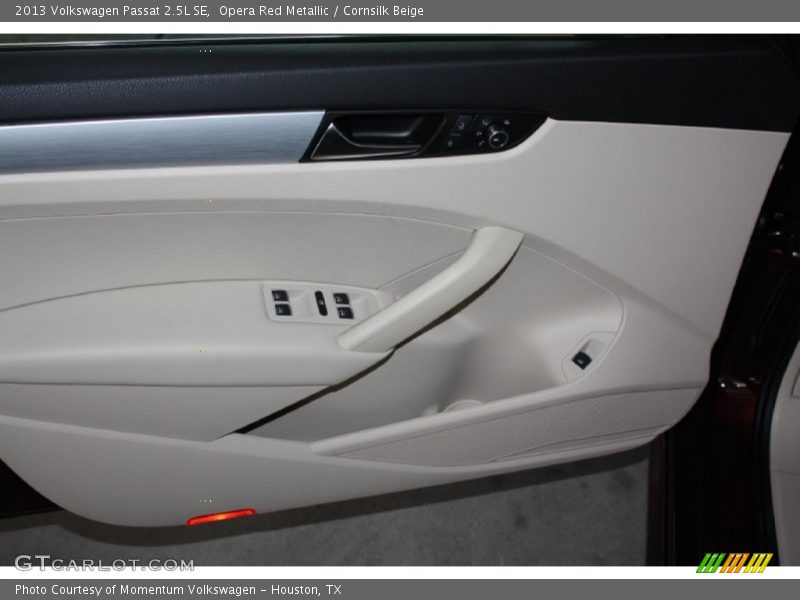 Opera Red Metallic / Cornsilk Beige 2013 Volkswagen Passat 2.5L SE
