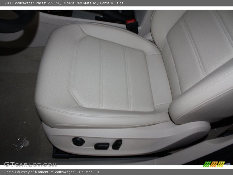 Opera Red Metallic / Cornsilk Beige 2013 Volkswagen Passat 2.5L SE