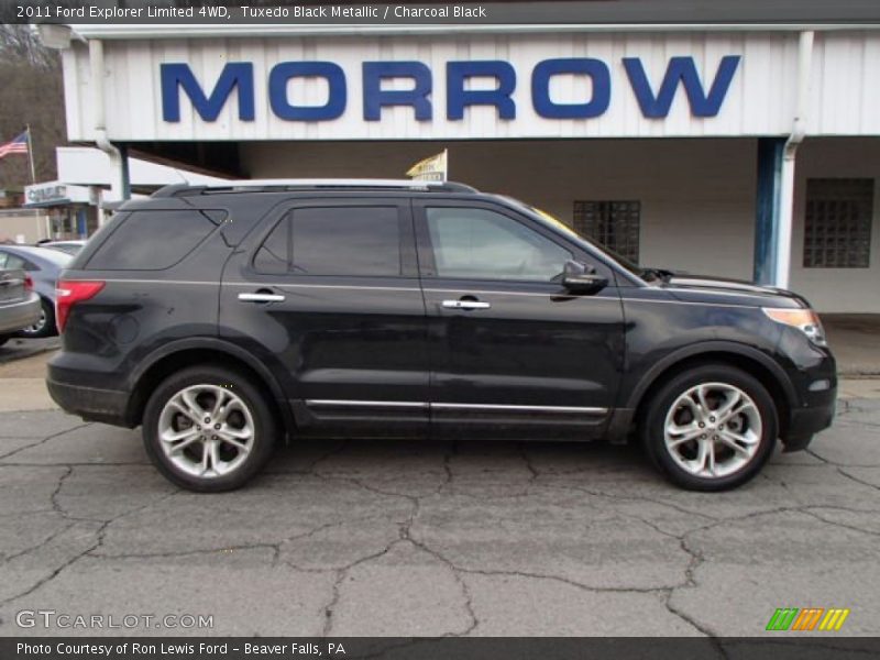 Tuxedo Black Metallic / Charcoal Black 2011 Ford Explorer Limited 4WD