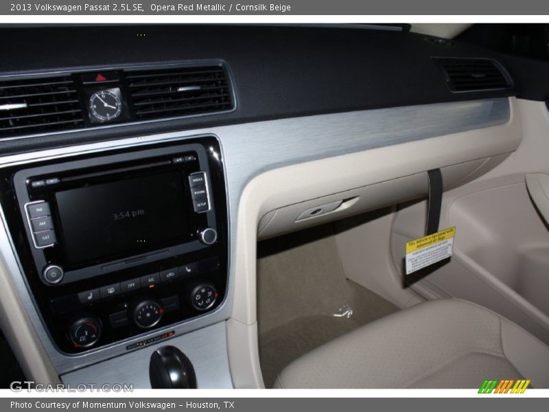 Opera Red Metallic / Cornsilk Beige 2013 Volkswagen Passat 2.5L SE