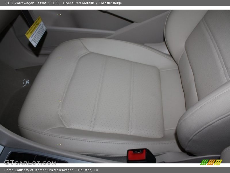 Opera Red Metallic / Cornsilk Beige 2013 Volkswagen Passat 2.5L SE