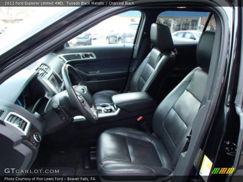 Tuxedo Black Metallic / Charcoal Black 2011 Ford Explorer Limited 4WD
