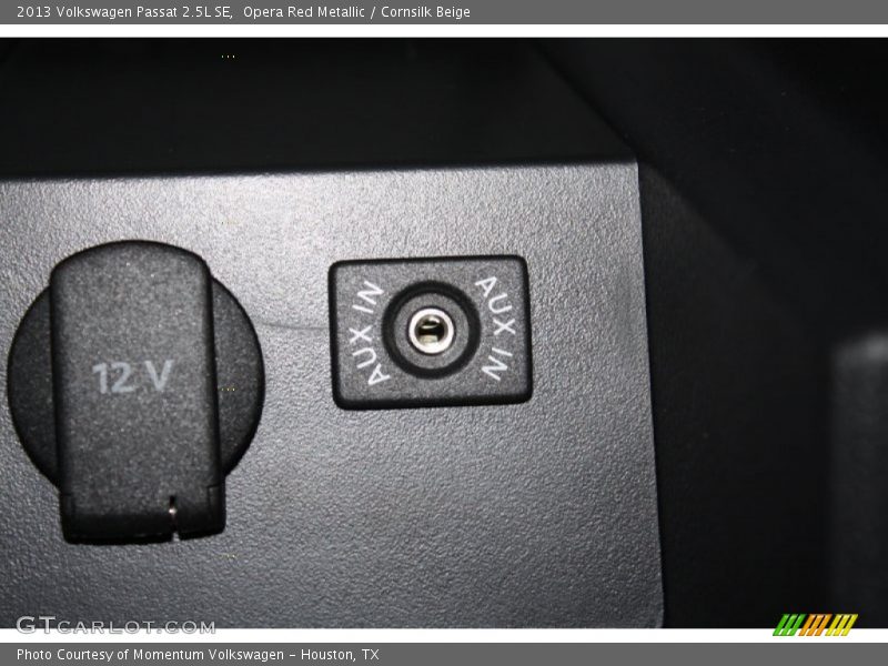 Opera Red Metallic / Cornsilk Beige 2013 Volkswagen Passat 2.5L SE