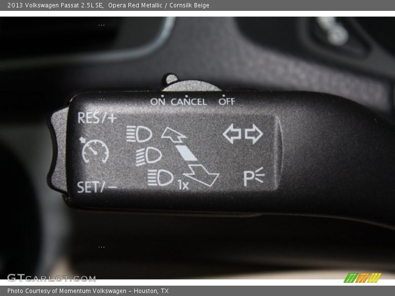 Opera Red Metallic / Cornsilk Beige 2013 Volkswagen Passat 2.5L SE