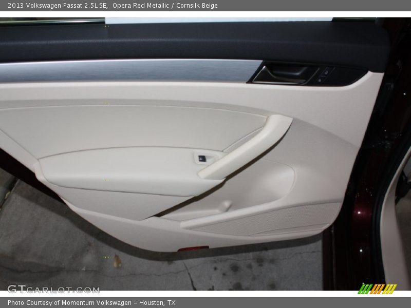 Opera Red Metallic / Cornsilk Beige 2013 Volkswagen Passat 2.5L SE