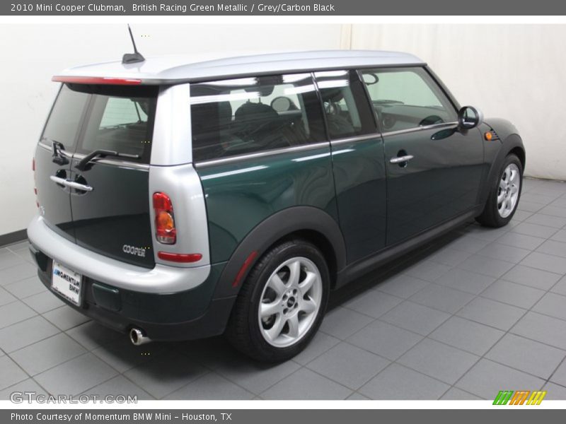 British Racing Green Metallic / Grey/Carbon Black 2010 Mini Cooper Clubman