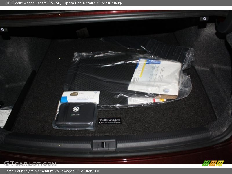 Opera Red Metallic / Cornsilk Beige 2013 Volkswagen Passat 2.5L SE