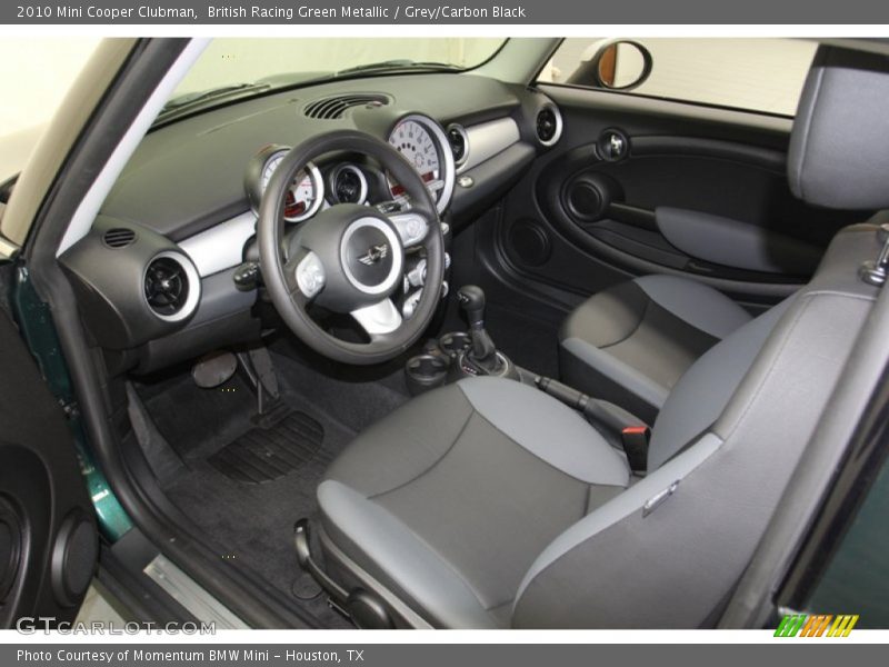 British Racing Green Metallic / Grey/Carbon Black 2010 Mini Cooper Clubman