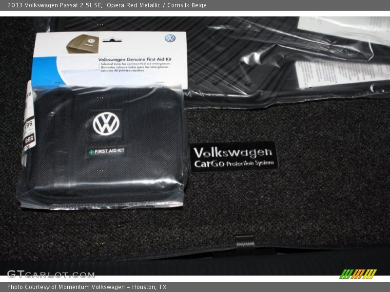 Opera Red Metallic / Cornsilk Beige 2013 Volkswagen Passat 2.5L SE