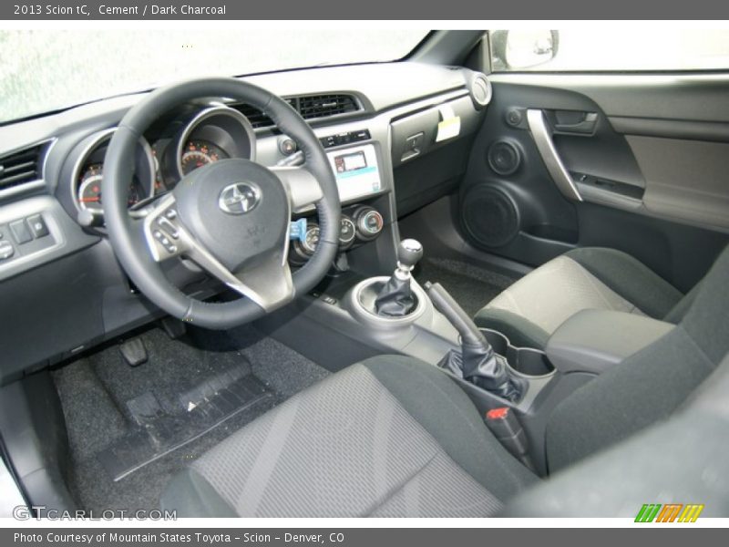 Cement / Dark Charcoal 2013 Scion tC