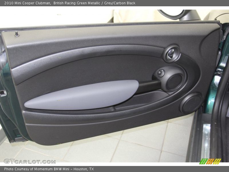 British Racing Green Metallic / Grey/Carbon Black 2010 Mini Cooper Clubman