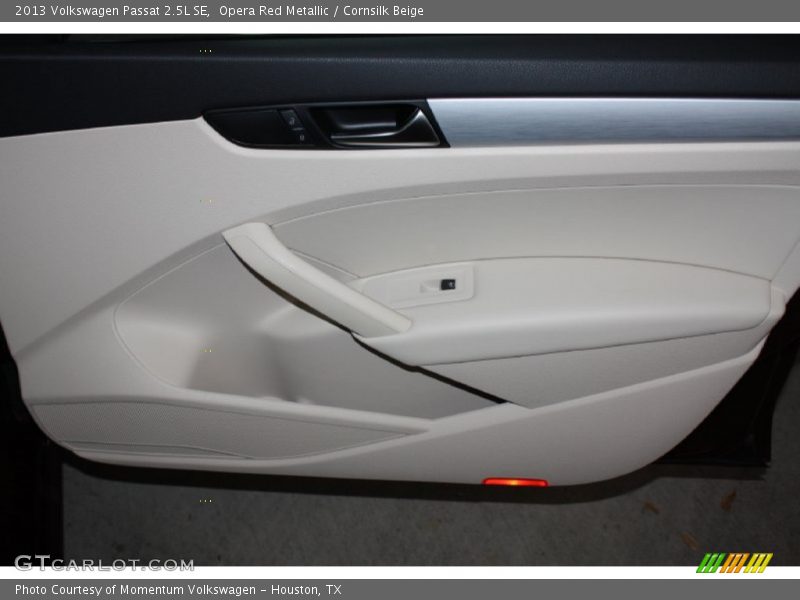 Opera Red Metallic / Cornsilk Beige 2013 Volkswagen Passat 2.5L SE